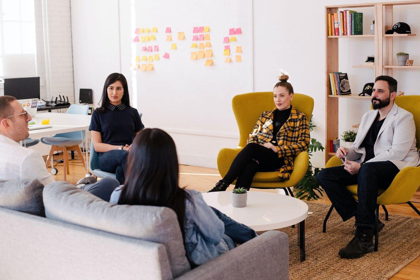 Agency in a debriefing meeting project requirements