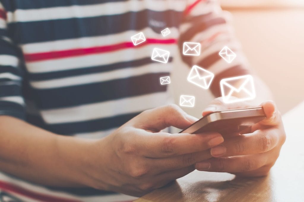 Email on Phone follow up email reminder