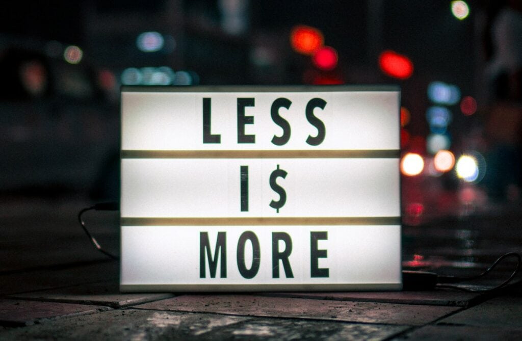 accounting client intake form Less is more