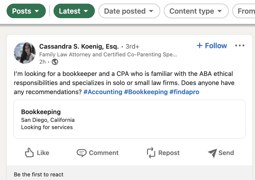 Looking for recommendations post LinkedIn Looking for recommendations post LinkedIn