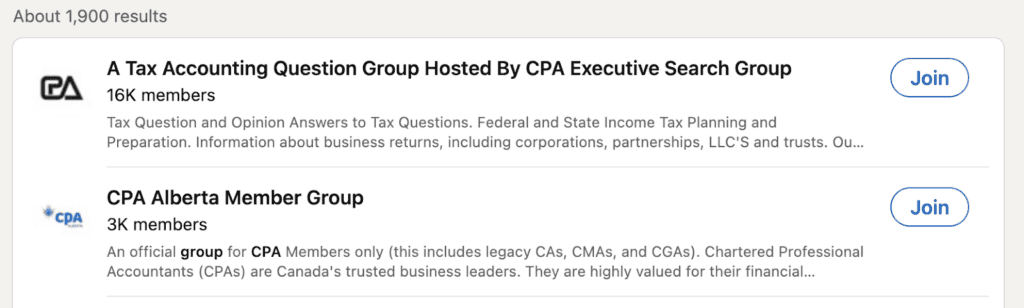 LinkedIn accounting industry groups LinkedIn accounting industry groups