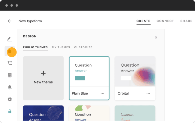 Typeform templates