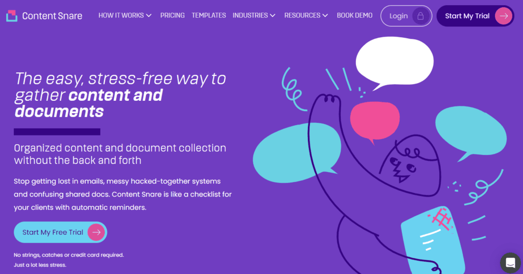 Content Snare build a strategic planning survey with Content Snare