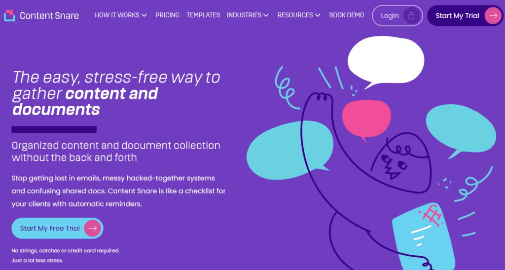 Content Snare build a Google Ads questionnaire with Content Snare